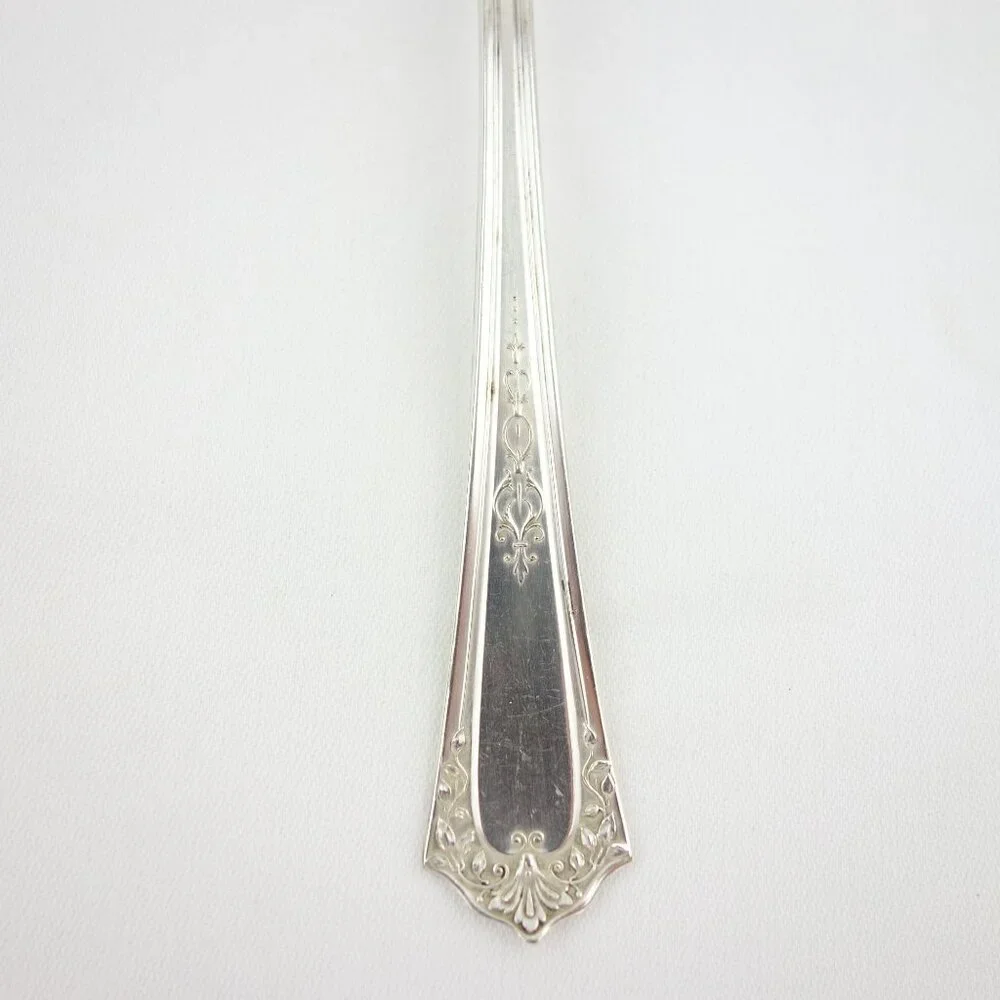 Continental Silverplate Three Cold Meat‎ Serving Fork